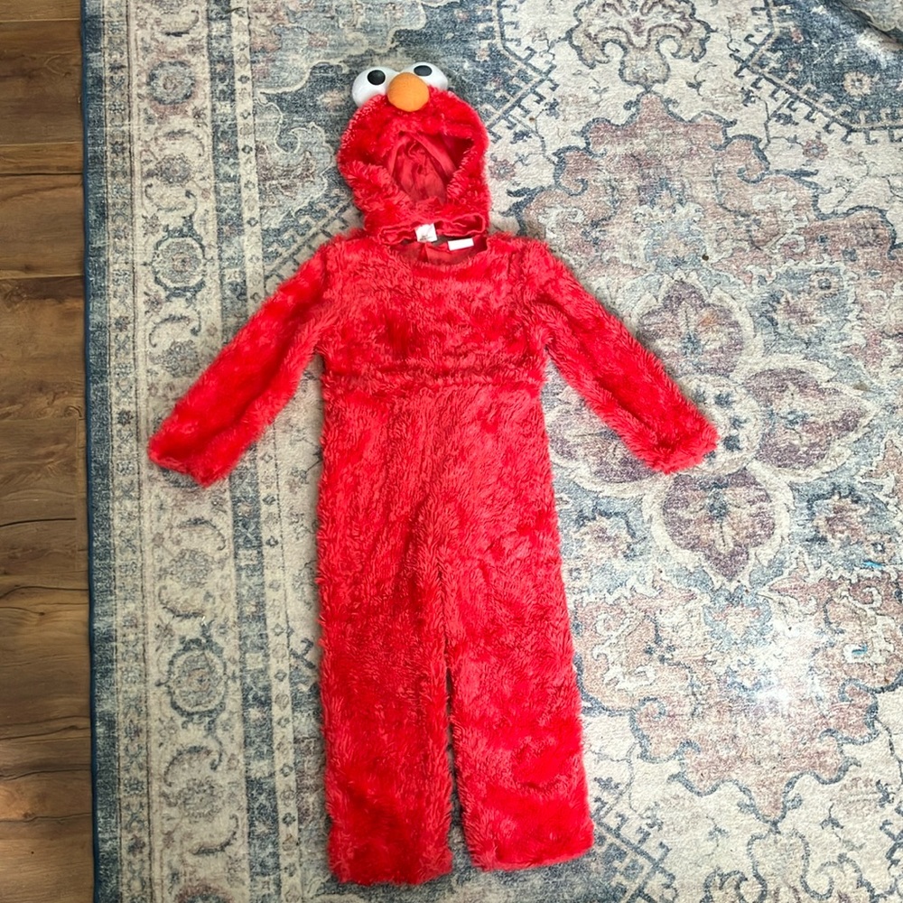 Sesame Street Elmo Red Kids Costume 4-5T